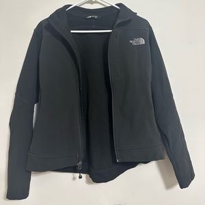 The North Face, Black, Medium, Sleek, Windbreaker-like Zipper Jacket
